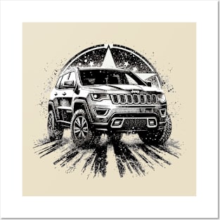 Jeep Compass Posters and Art